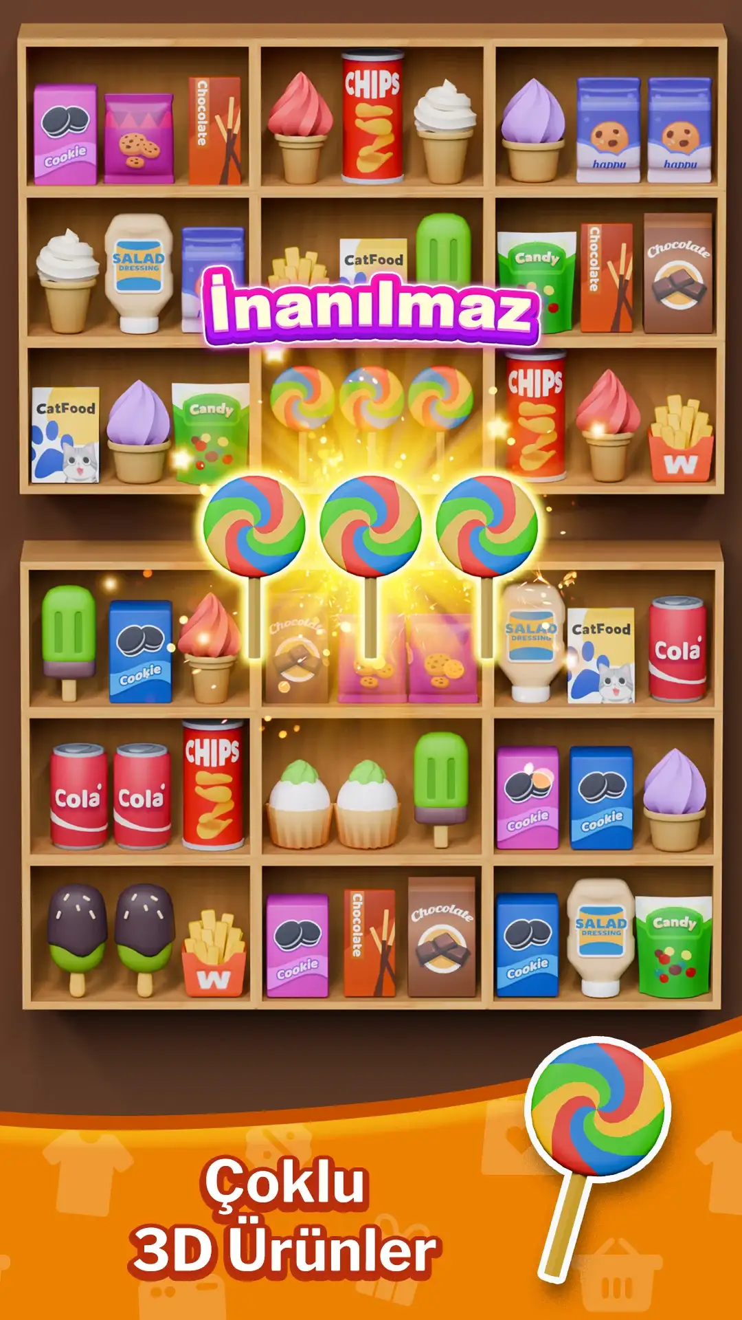 Temiz ve kullanıcı dostu arayüz sayesinde oyuna kolayca adapte olun. Kontroller basit, eğlence ise sınırsız.